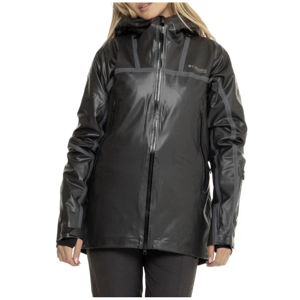 Columbia Titanium OutDry Extreme Mogul II Ski Jacket Black Women's Medium $400